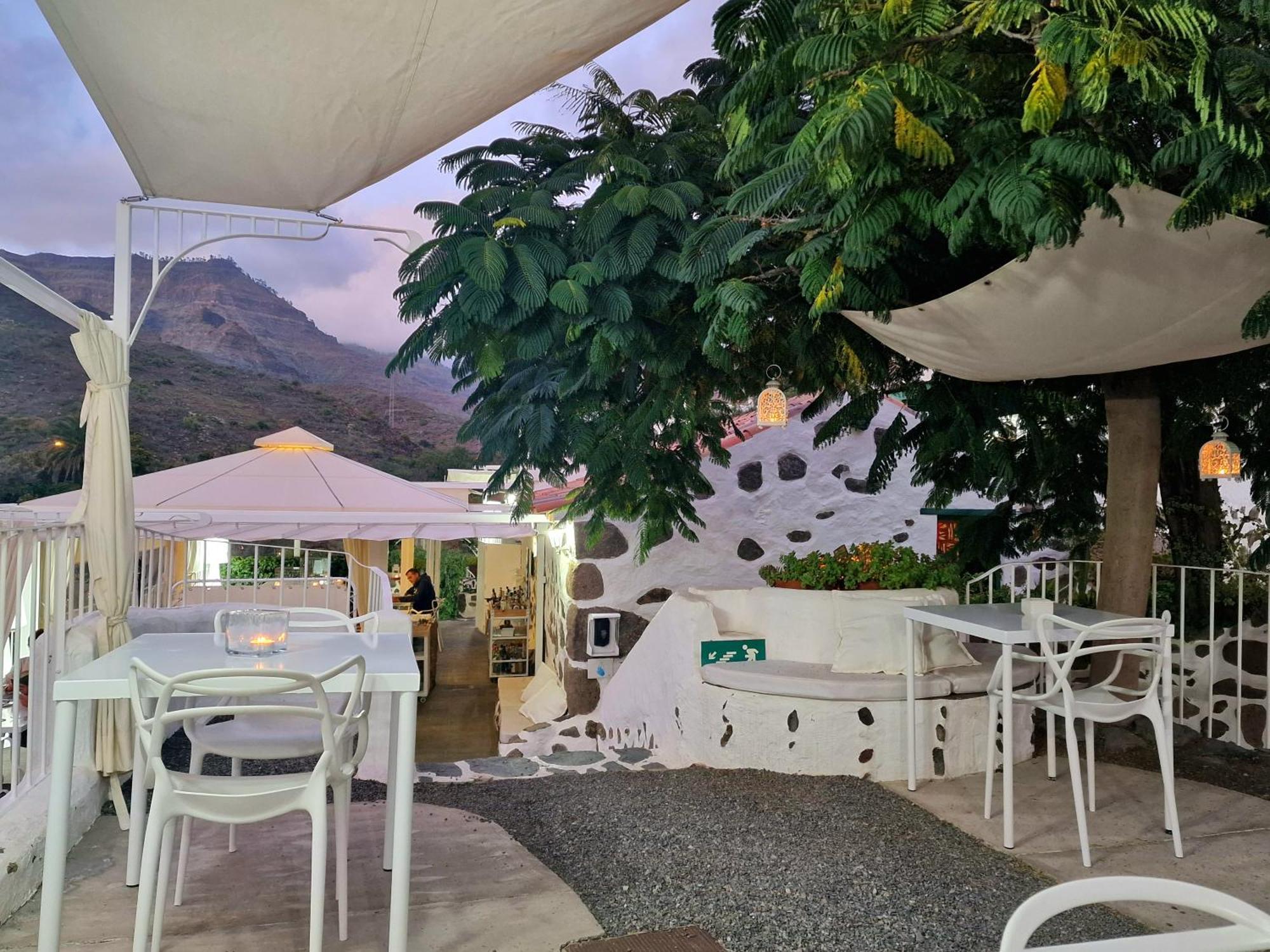 Historica Casa Con Vistas Al Jardin De Cactus Y Montanas Vila Mogán Exterior foto