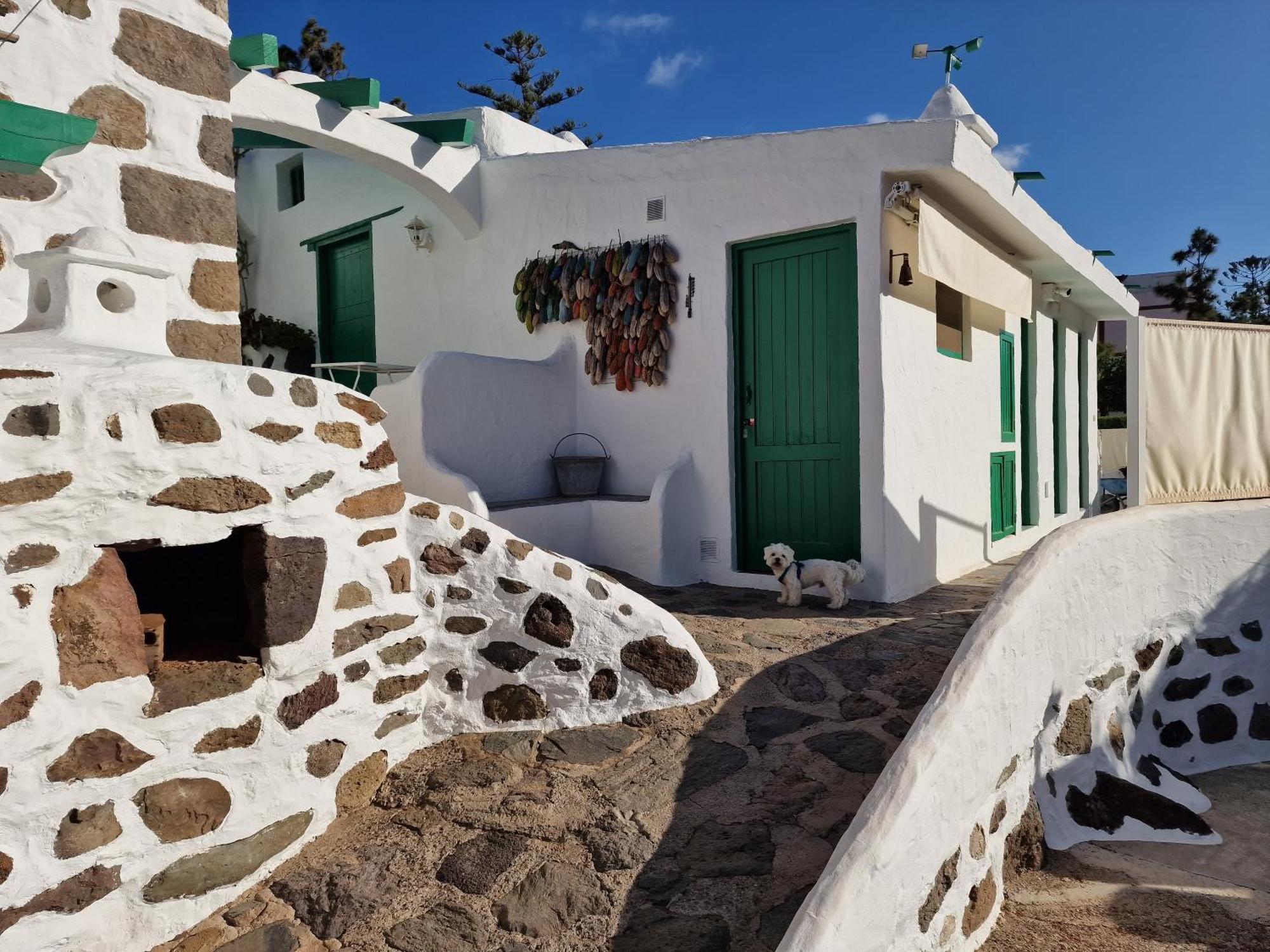 Historica Casa Con Vistas Al Jardin De Cactus Y Montanas Vila Mogán Exterior foto