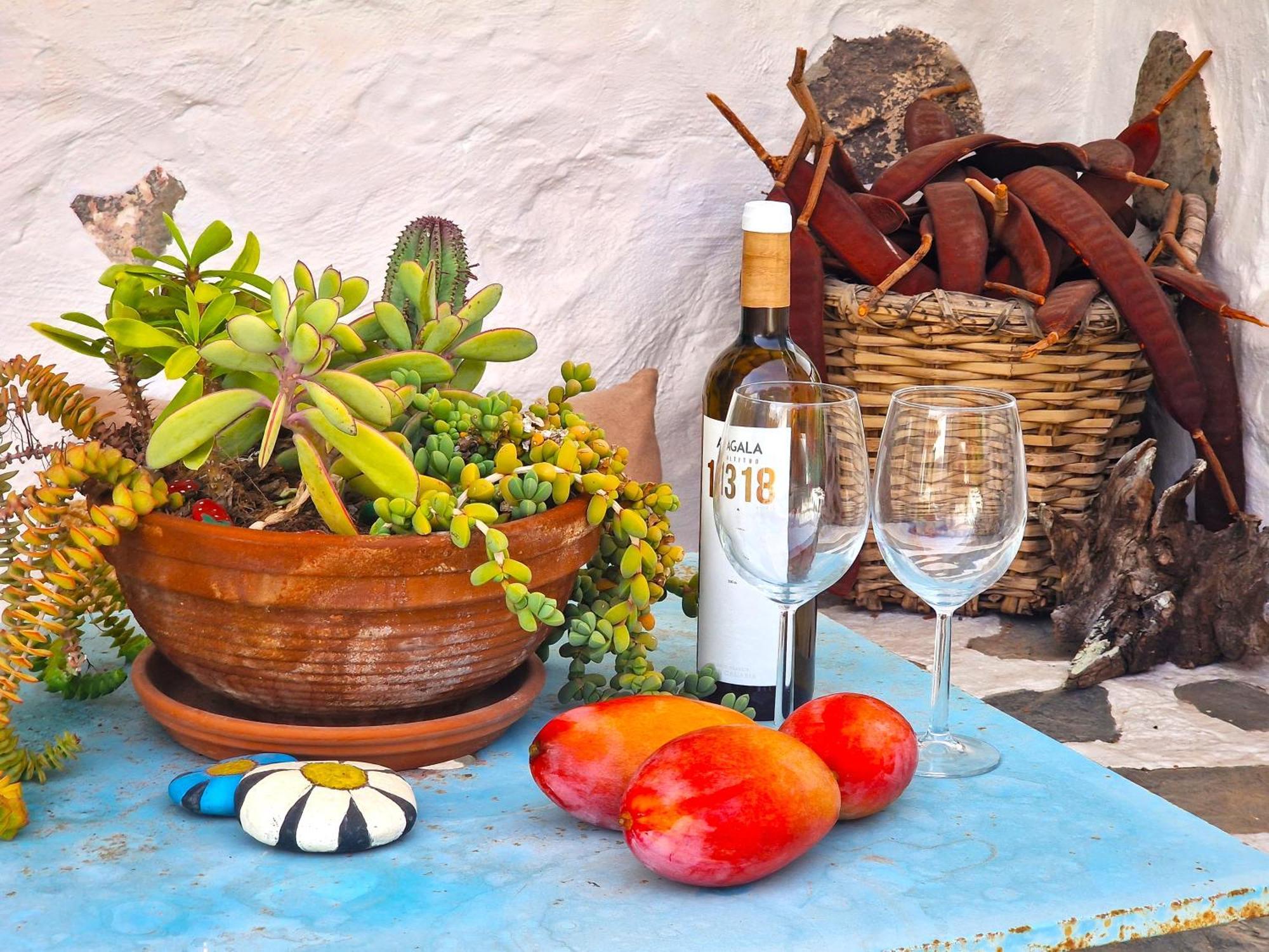 Historica Casa Con Vistas Al Jardin De Cactus Y Montanas Vila Mogán Exterior foto