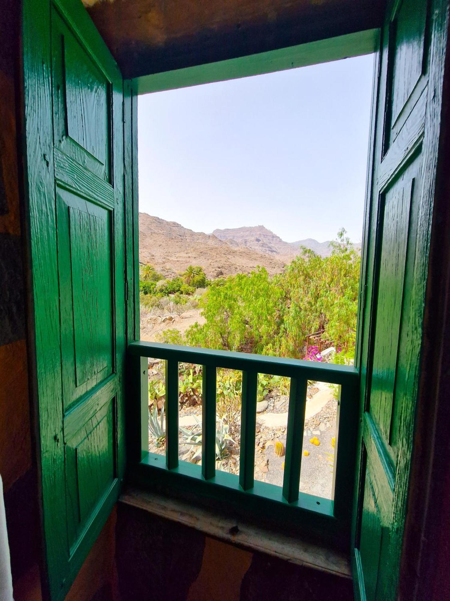 Historica Casa Con Vistas Al Jardin De Cactus Y Montanas Vila Mogán Exterior foto